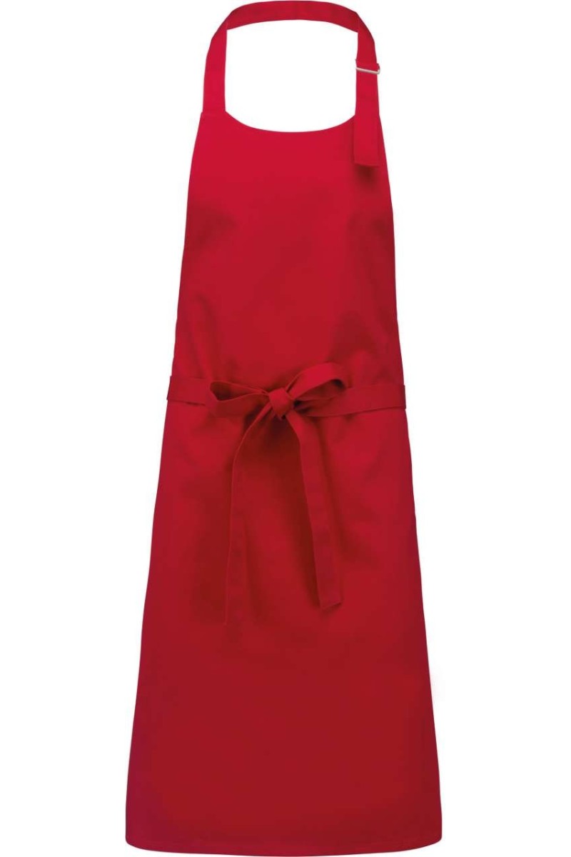 COTTON APRON WITHOUT POCKET