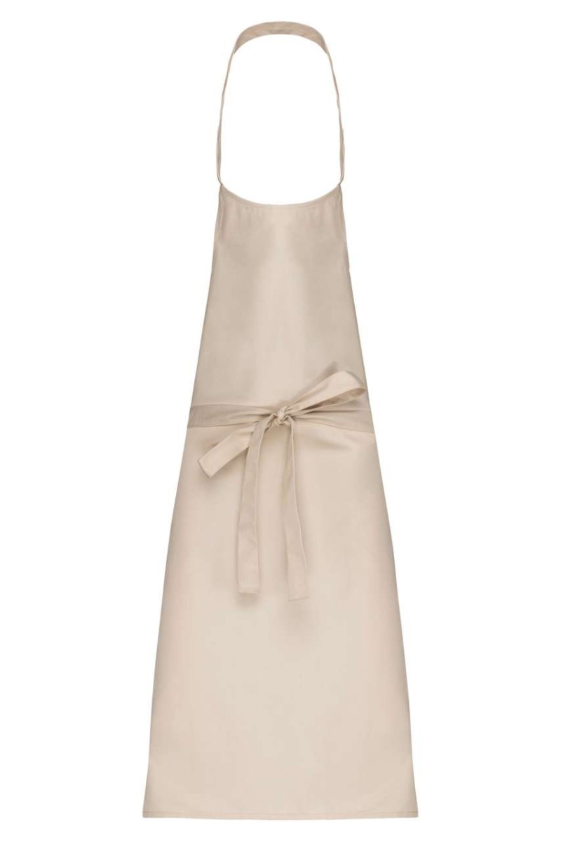 COTTON APRON WITHOUT POCKET