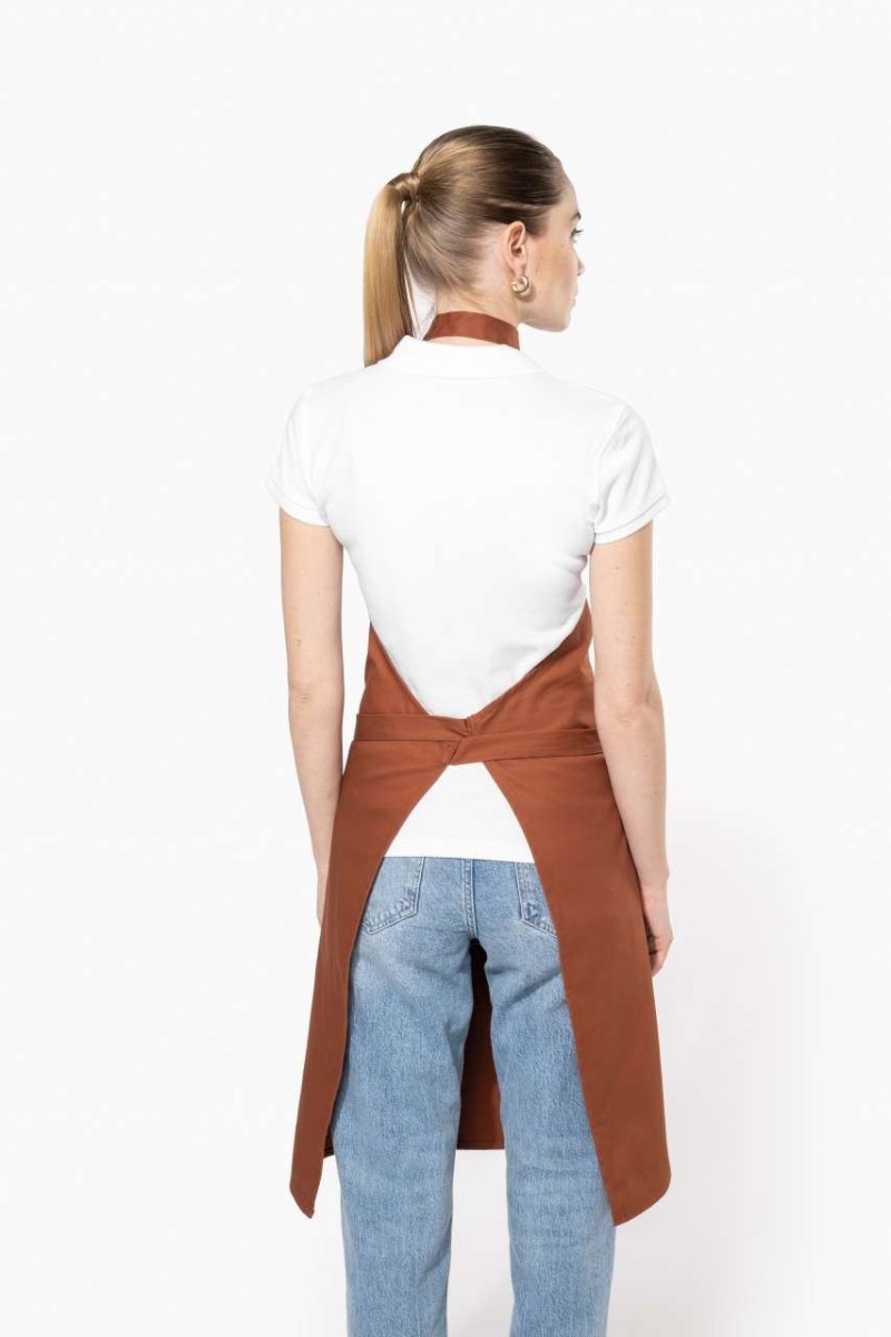 COTTON APRON WITHOUT POCKET