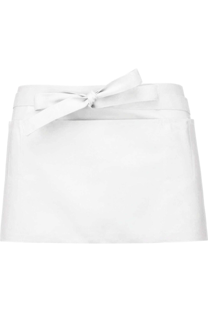 POLYCOTTON SHORT APRON