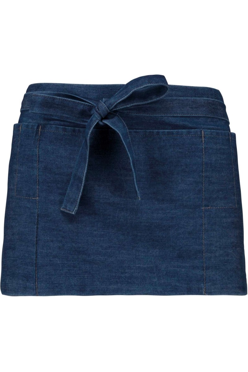 POLYCOTTON SHORT APRON