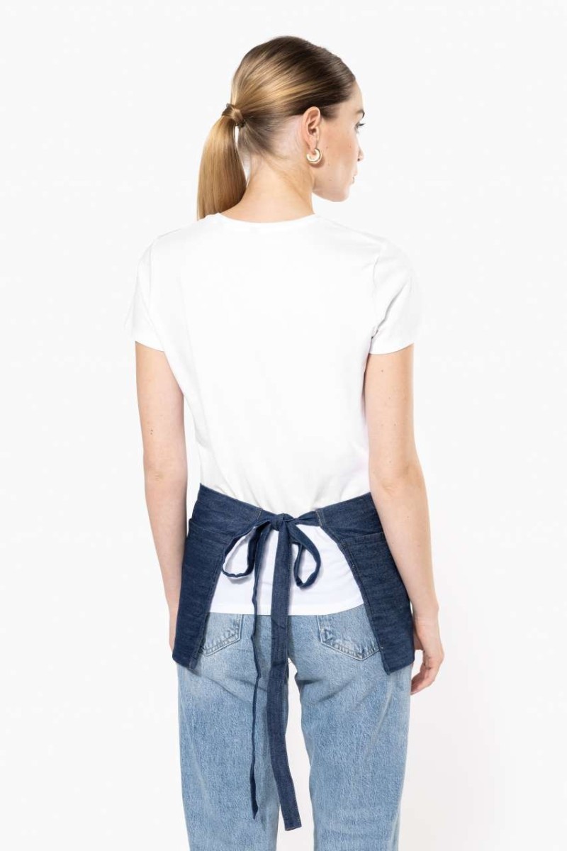 POLYCOTTON SHORT APRON