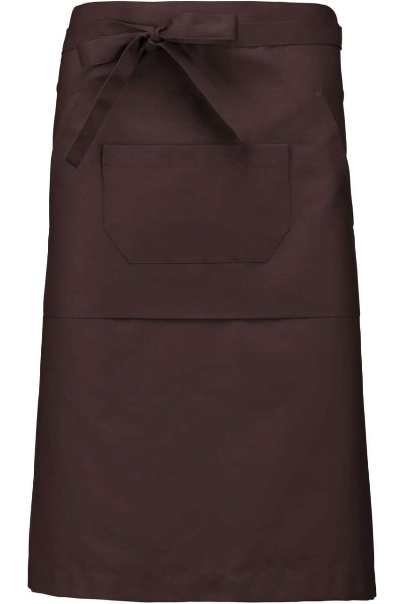 POLYCOTTON LONG APRON