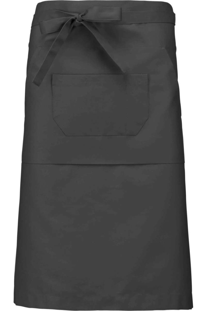 POLYCOTTON LONG APRON