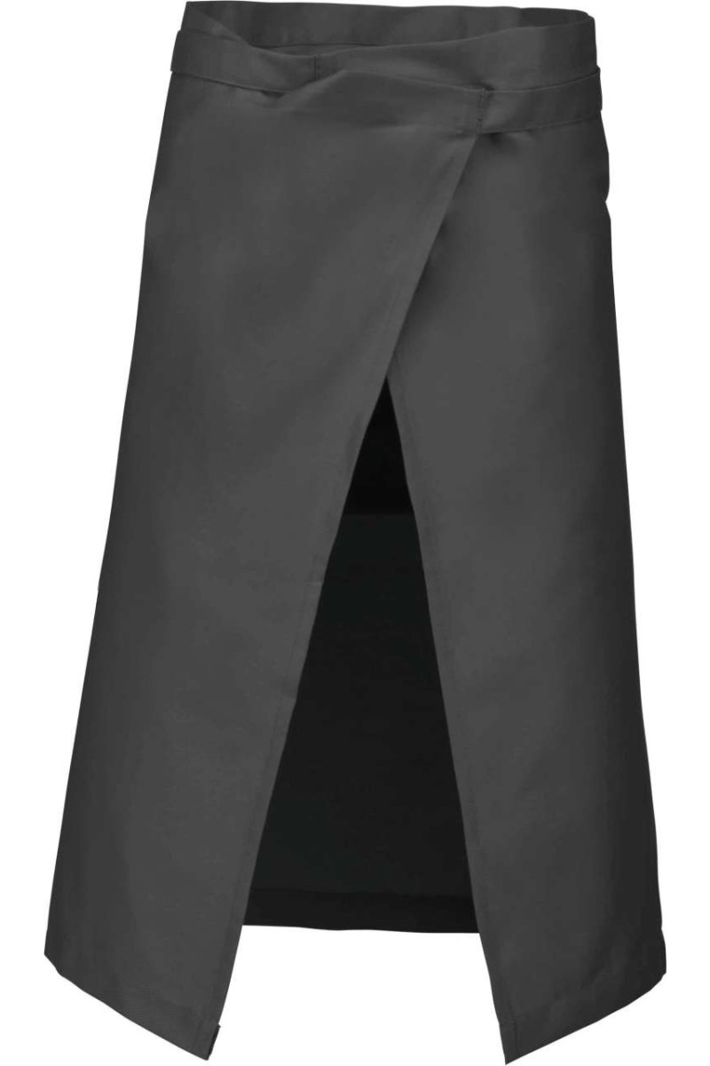 POLYCOTTON LONG APRON