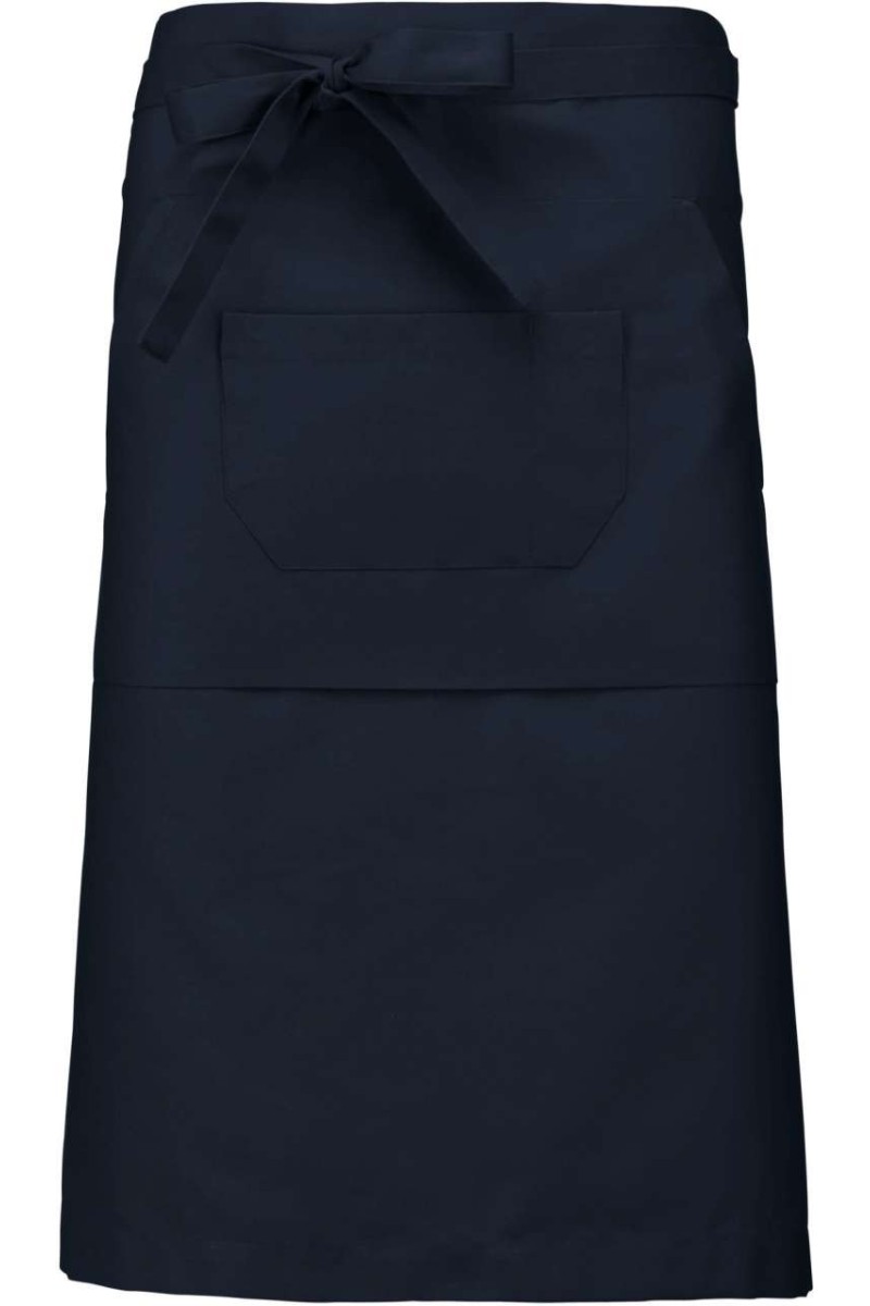 POLYCOTTON LONG APRON