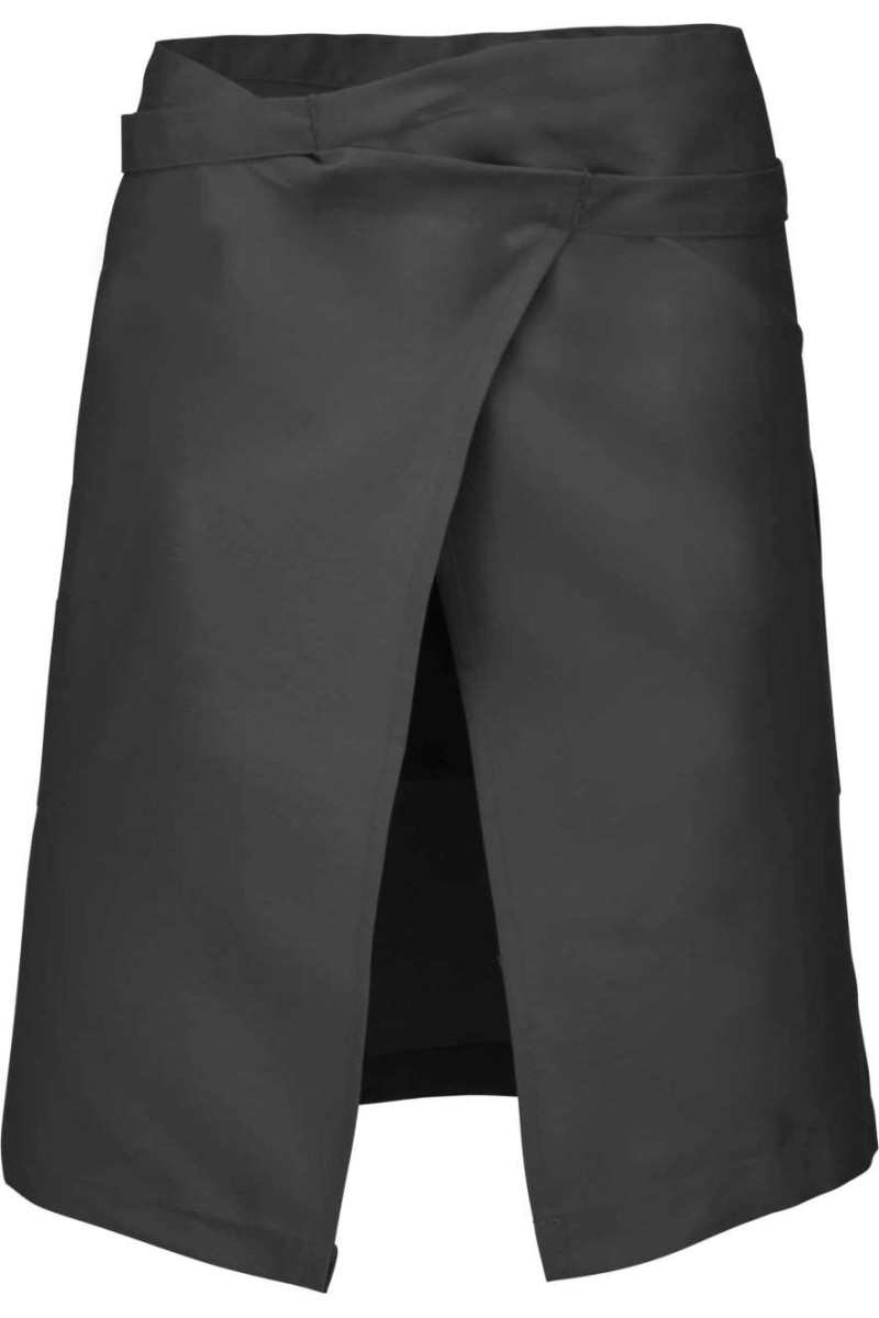 COTTON MID-LENGTH APRON