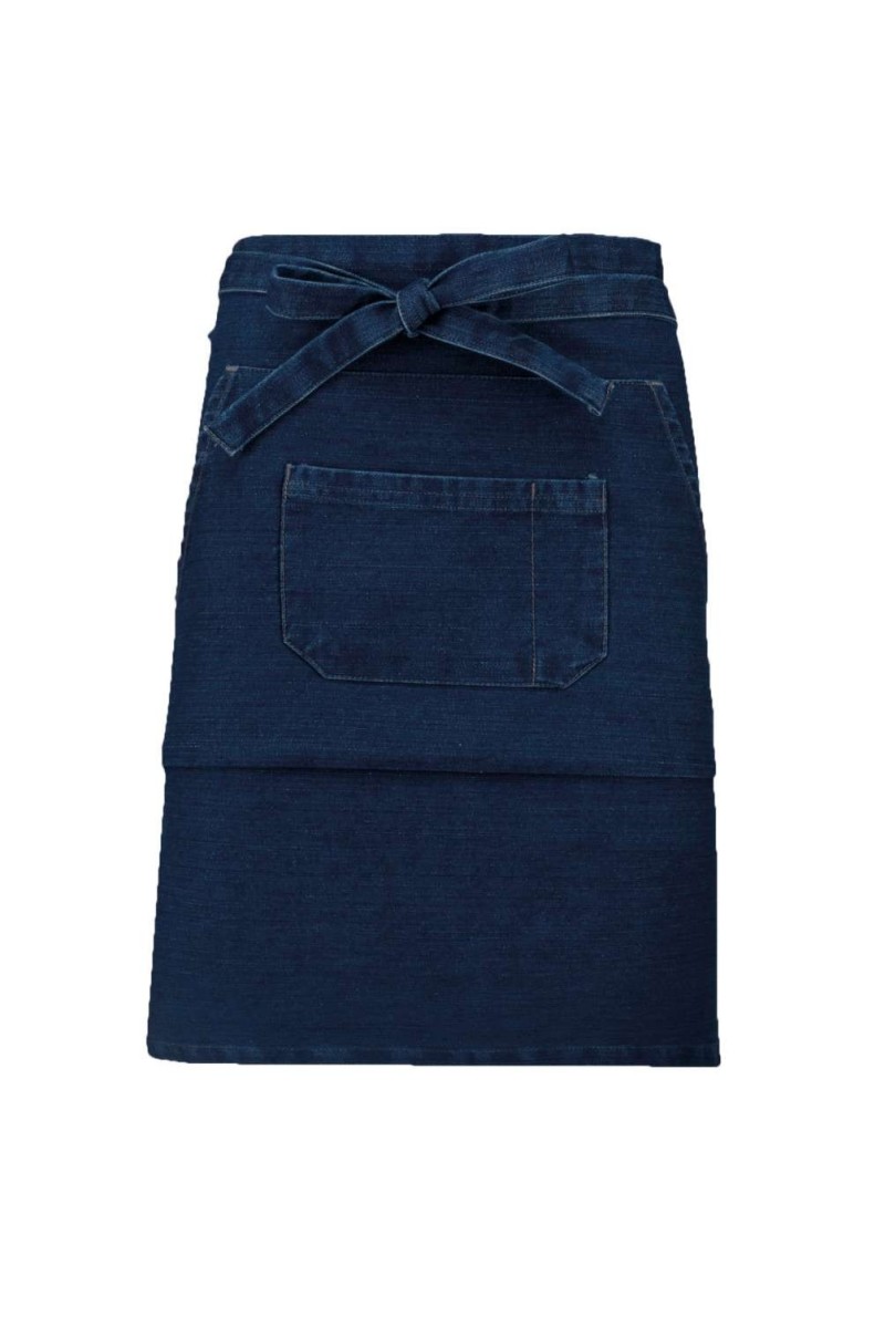 COTTON MID-LENGTH APRON