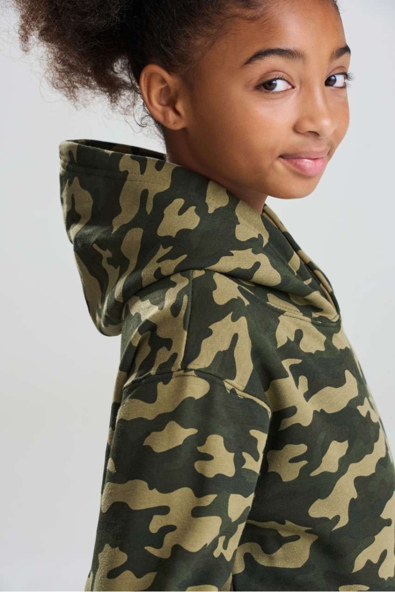 KIDS CAMO HOODIE
