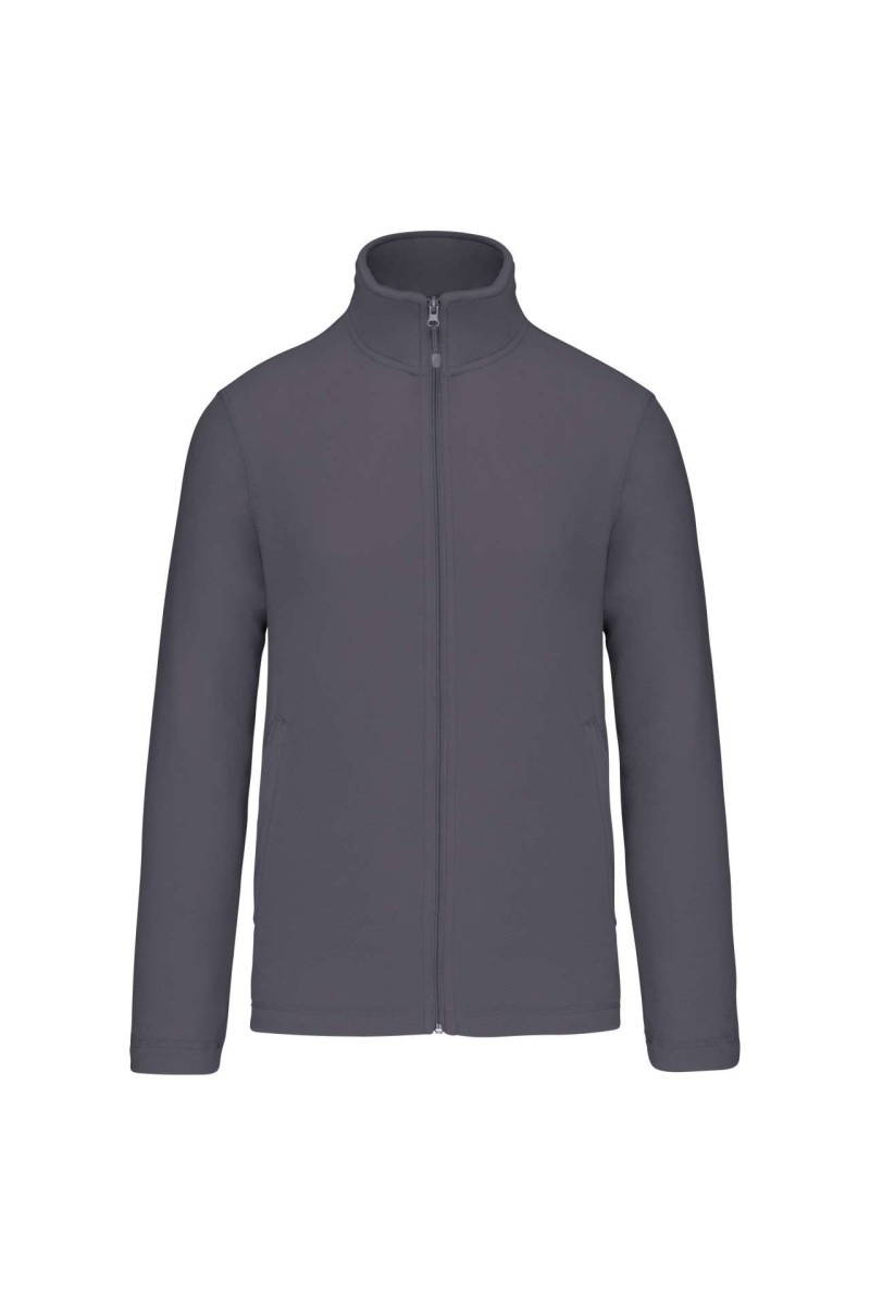 Jachetă microfleece cu fermoar