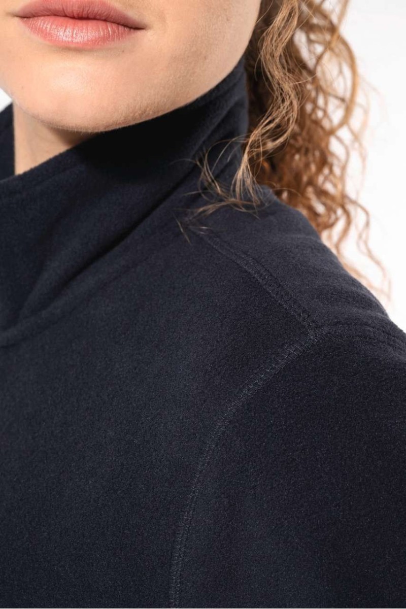 Jachetă microfleece cu fermoar