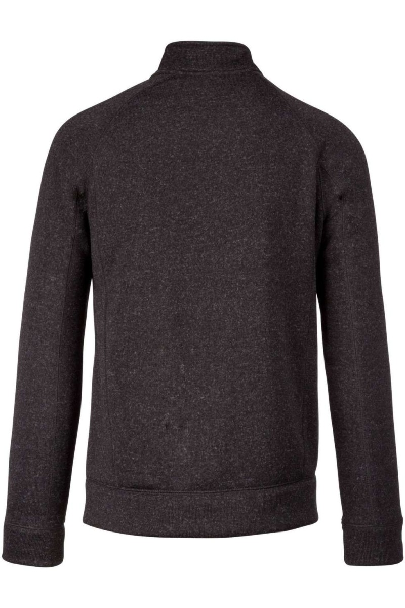 MEN'S FULL ZIP HEATHER JACKET