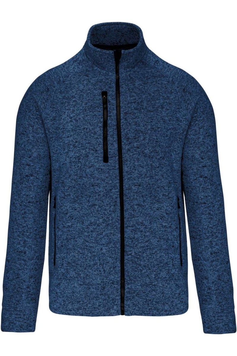 MEN'S FULL ZIP HEATHER JACKET