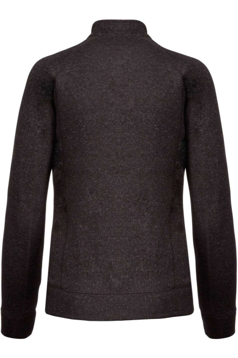 LADIES' FULL ZIP HEATHER JACKET