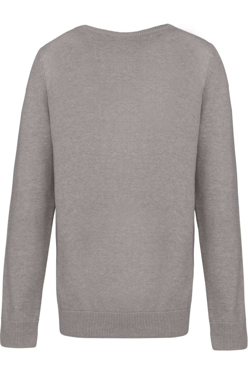 KIDS' V-NECK JUMPER