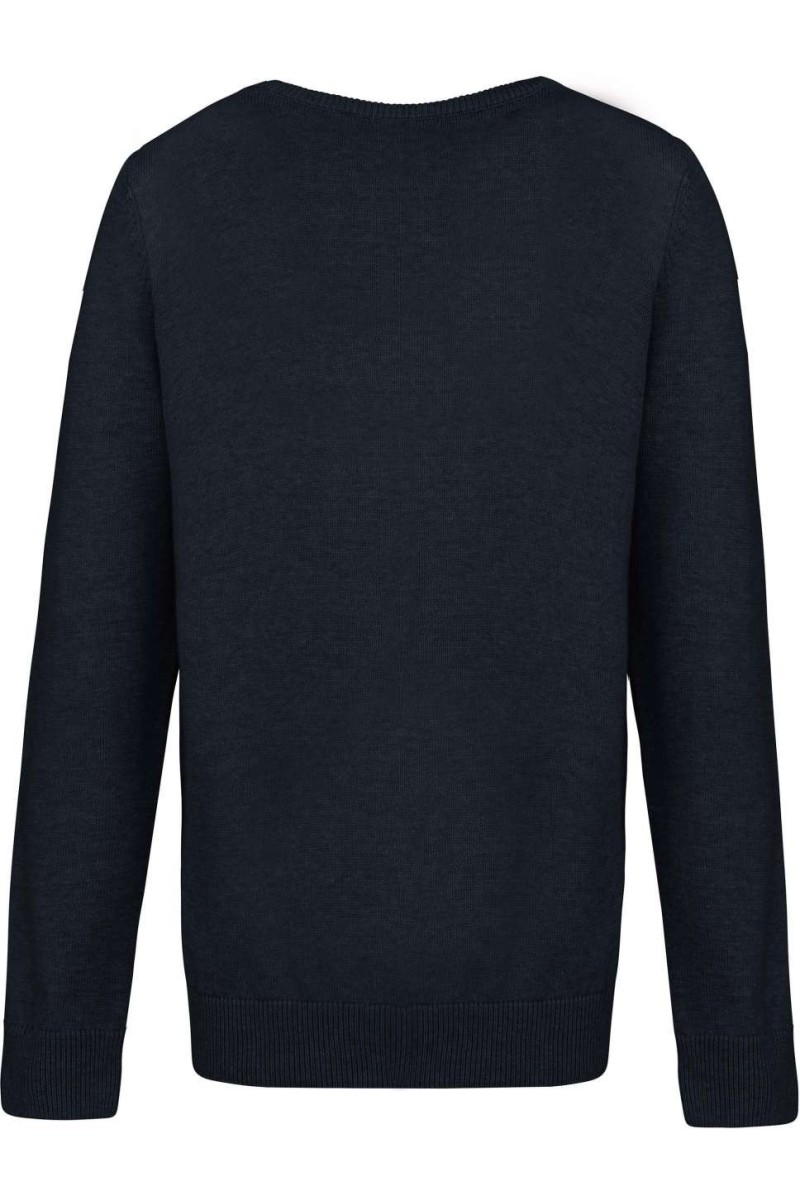 KIDS' V-NECK JUMPER