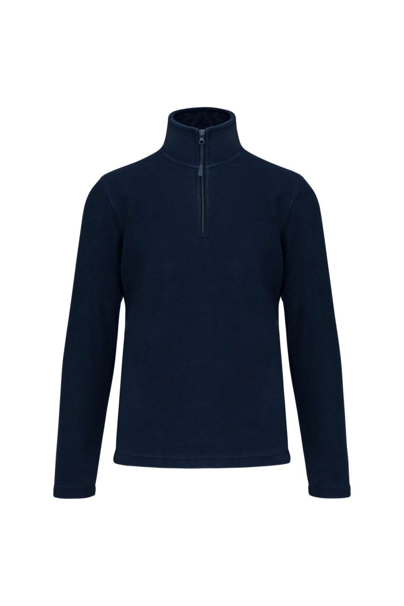 Jachetă microfleece cu fermoar la gât Enzo