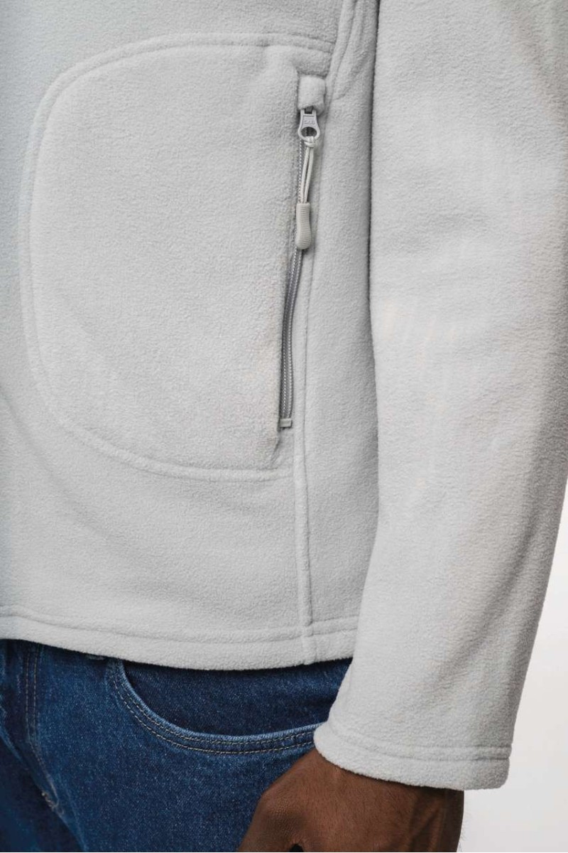 UNISEX ECO-FRIENDLY MICRO-POLARFLEECE JACKET