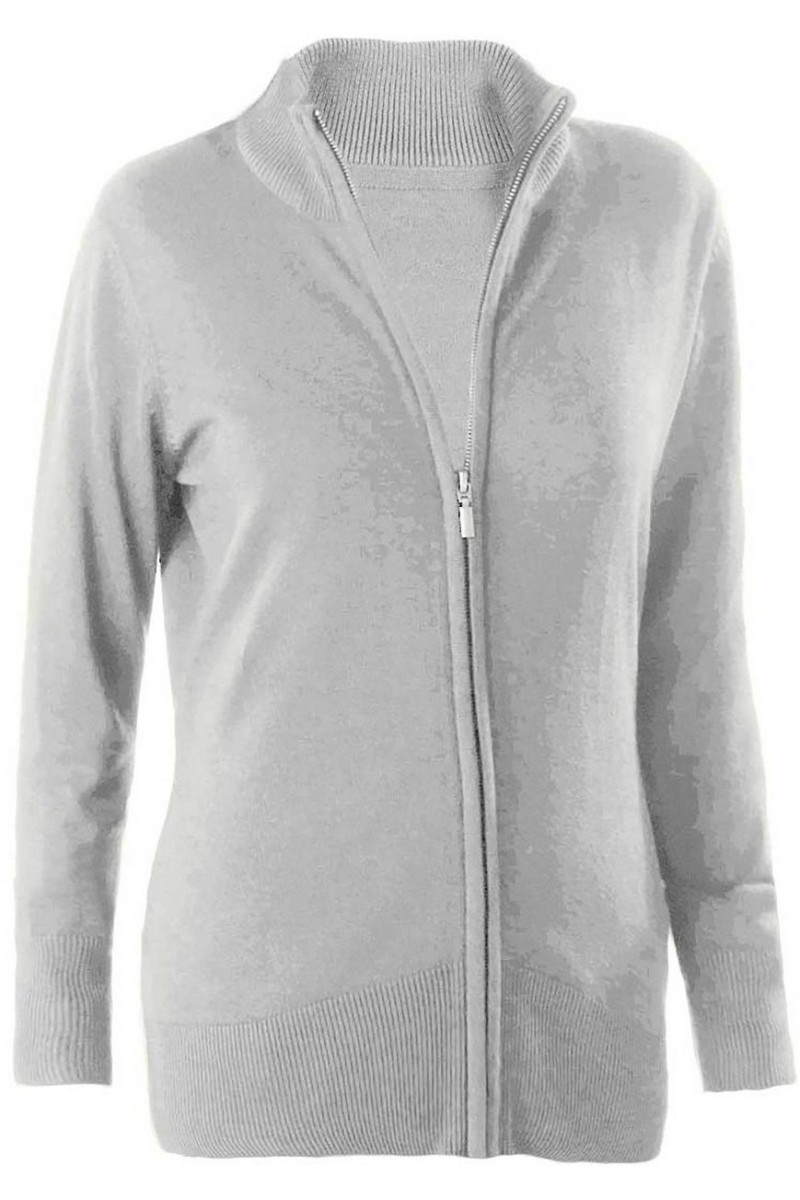 LADIES' FULL ZIP CARDIGAN
