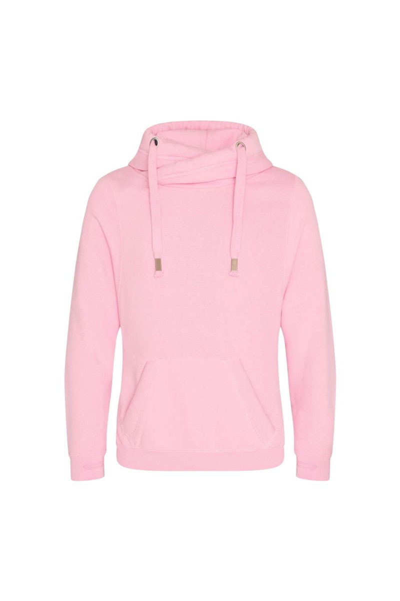 CROSS NECK HOODIE