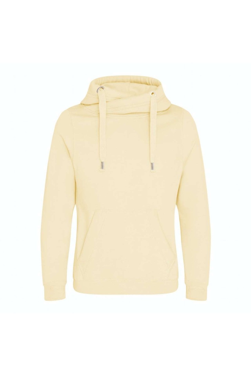 CROSS NECK HOODIE
