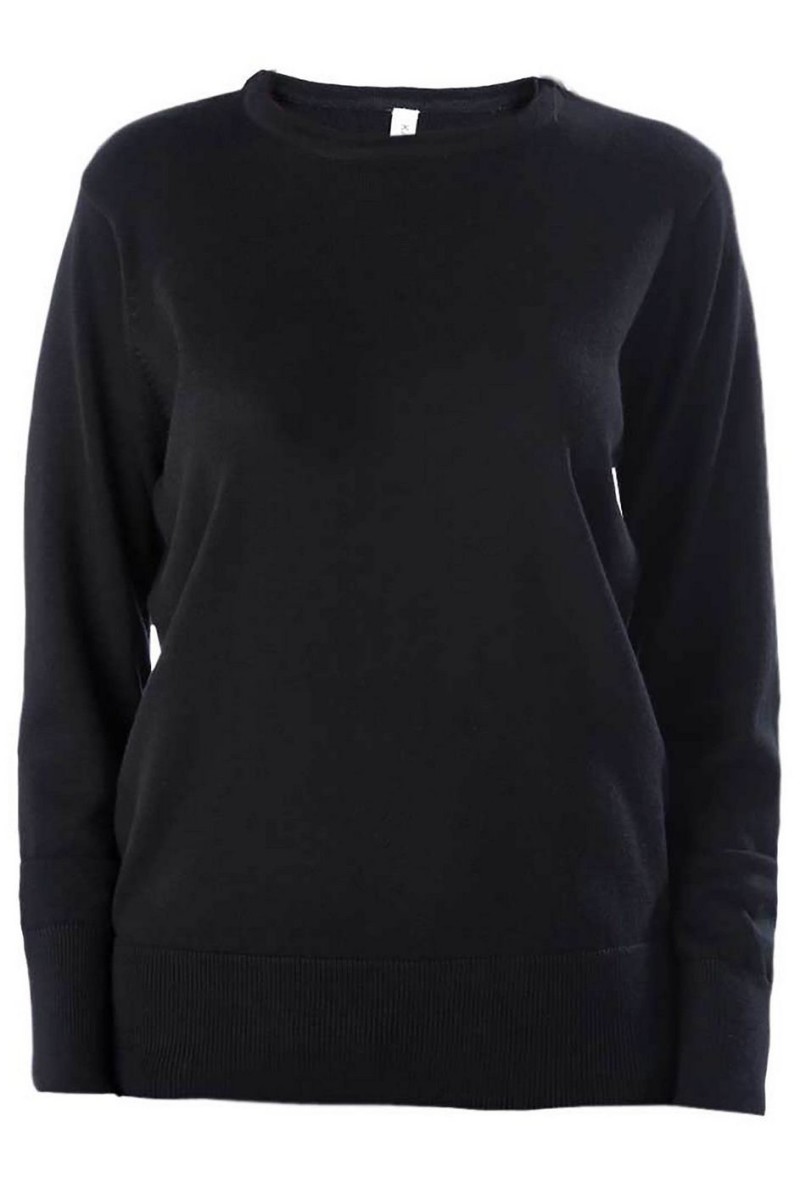LADIES' CREW NECK JUMPER
