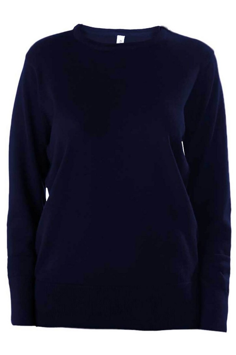 LADIES' CREW NECK JUMPER