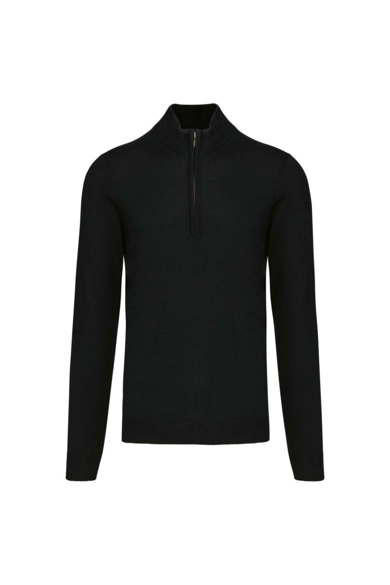 MEN'S ZIP NECK JUMPER
