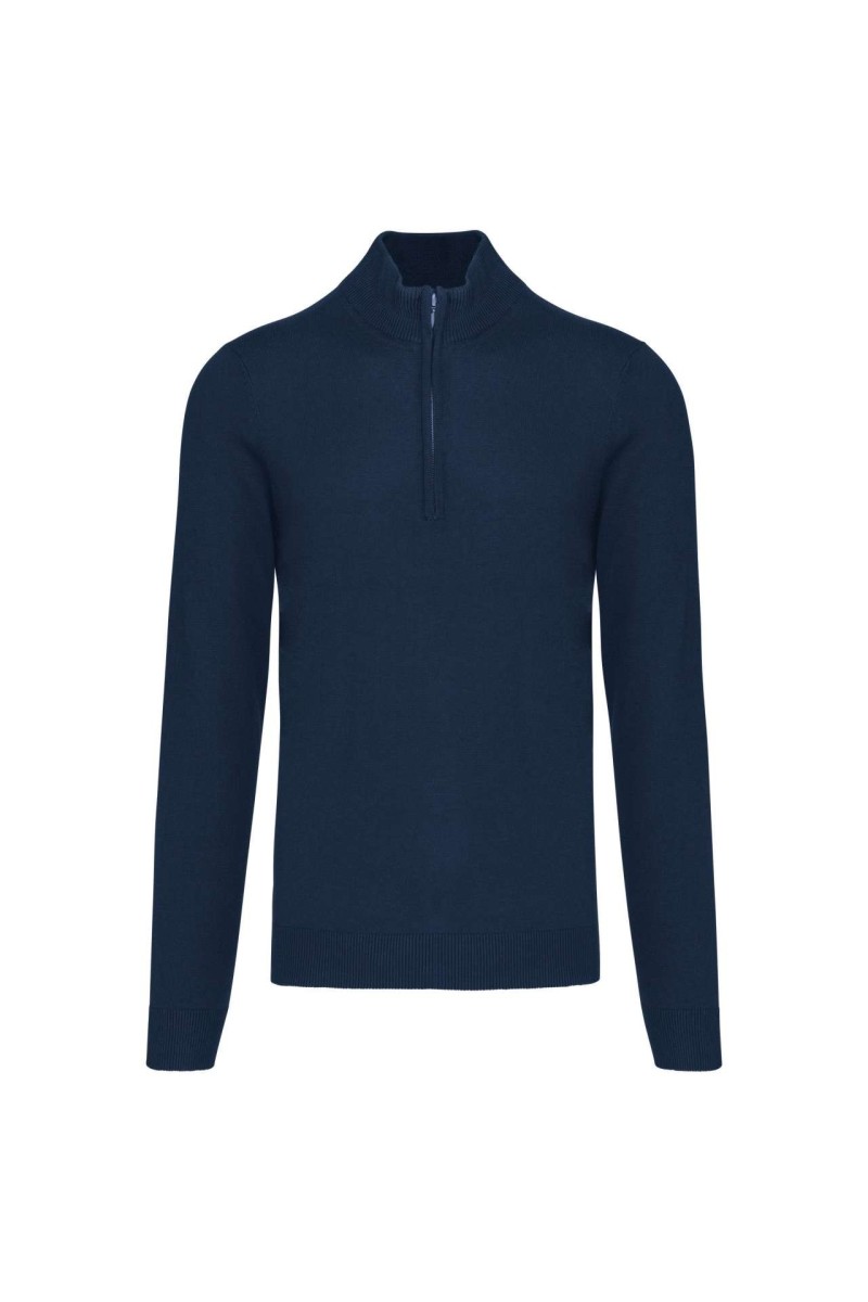 MEN'S ZIP NECK JUMPER