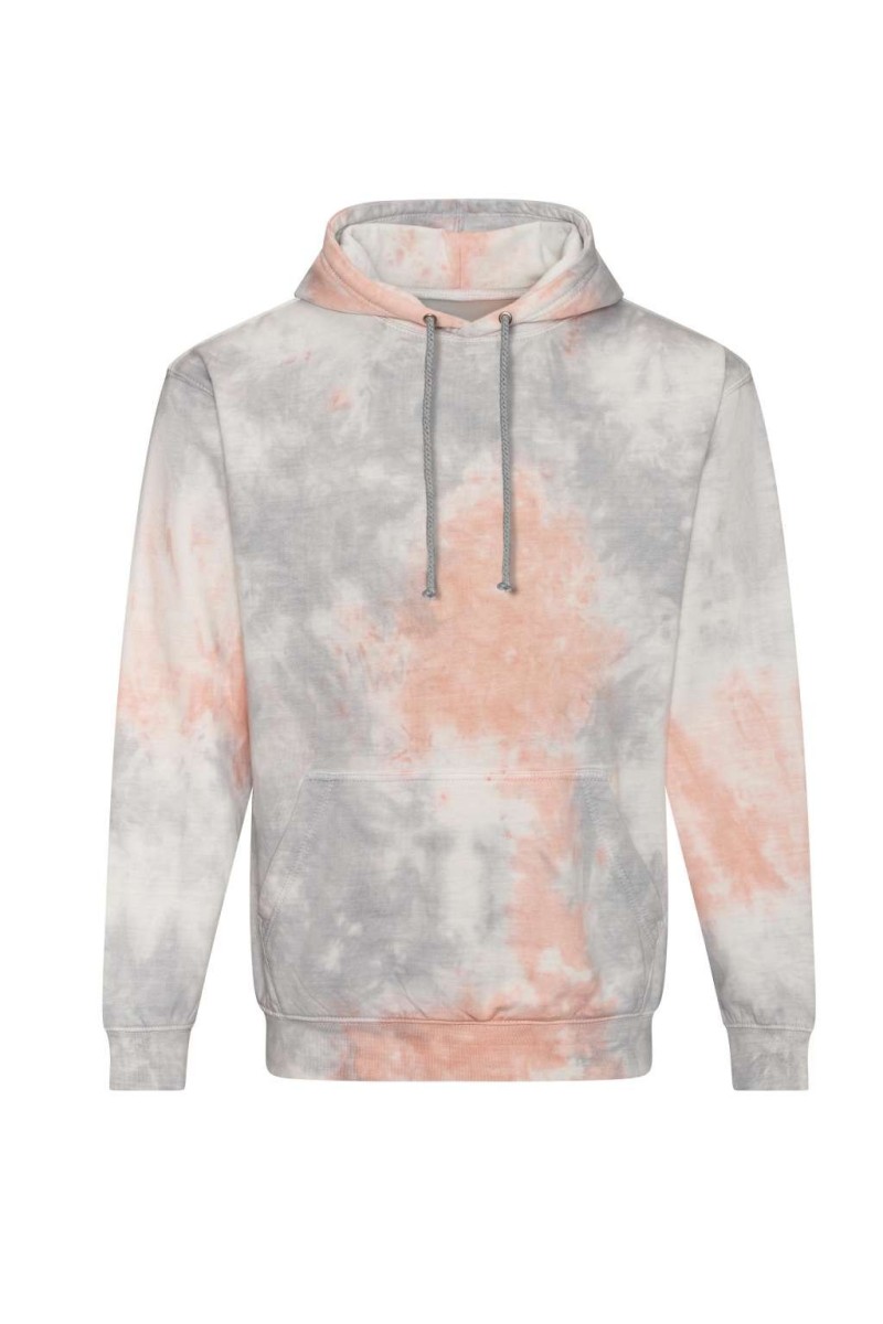 Hanorac cu glugă tie-dye