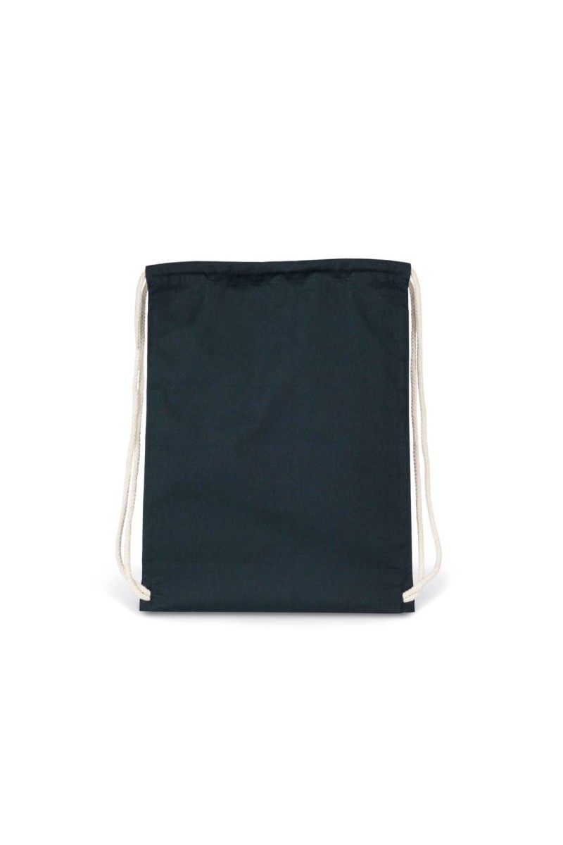 ORGANIC COTTON BACKPACK WITH DRAWSTRING CARRY HANDLES