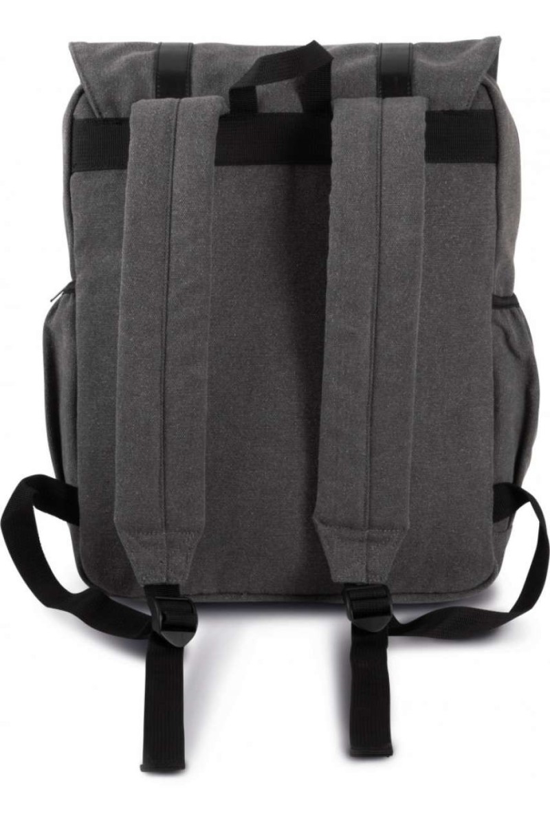 RUCSAC DIN PÂNZĂ CU CLAPETĂ