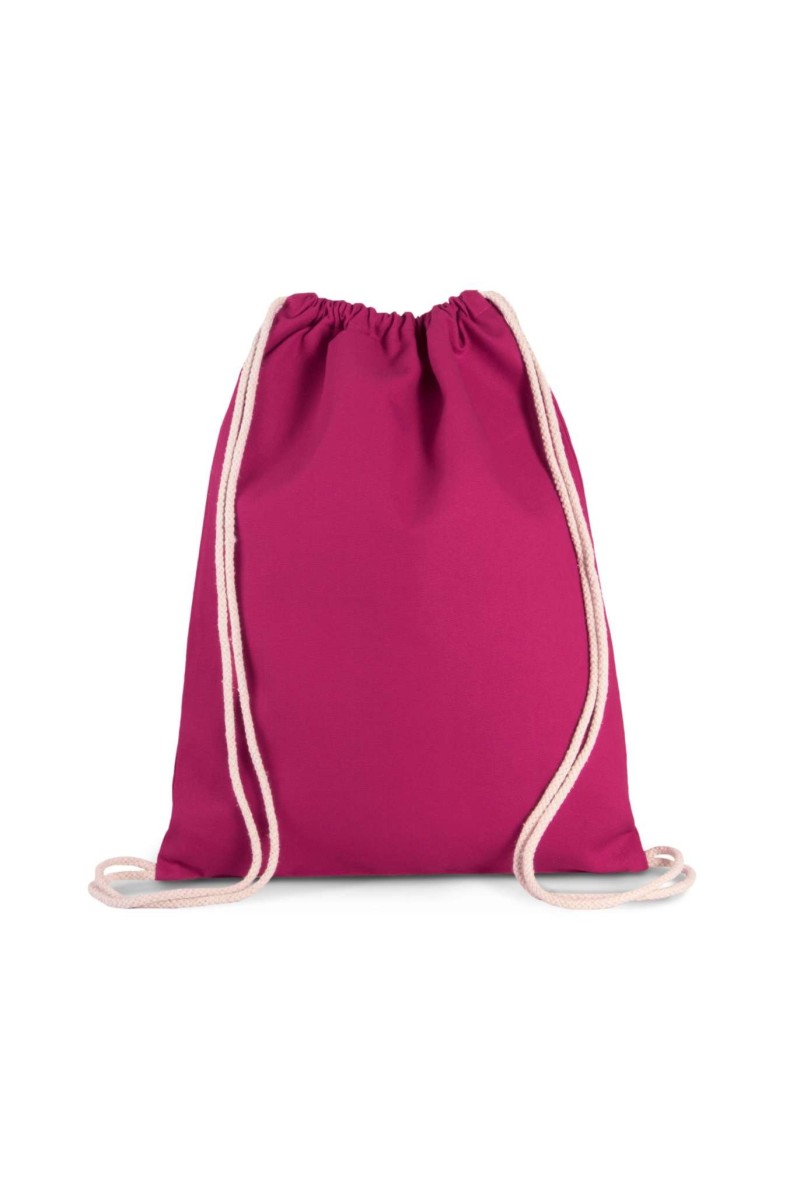 DRAWSTRING BAG WITH THICK STRAPS