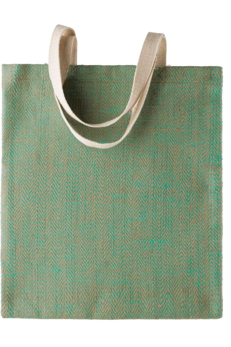 100% NATURAL YARN DYED JUTE BAG