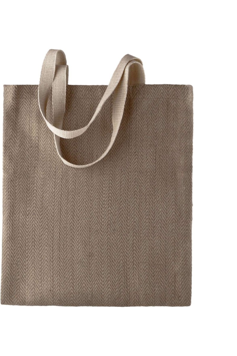 100% NATURAL YARN DYED JUTE BAG