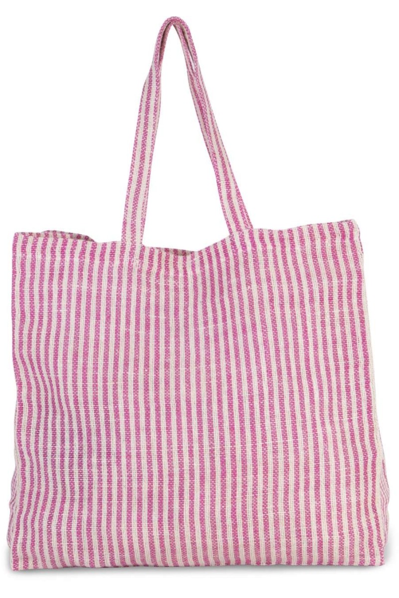 JUCO STRIPED SHOPPER BAG