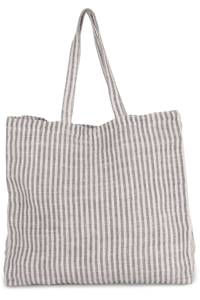 JUCO STRIPED SHOPPER BAG