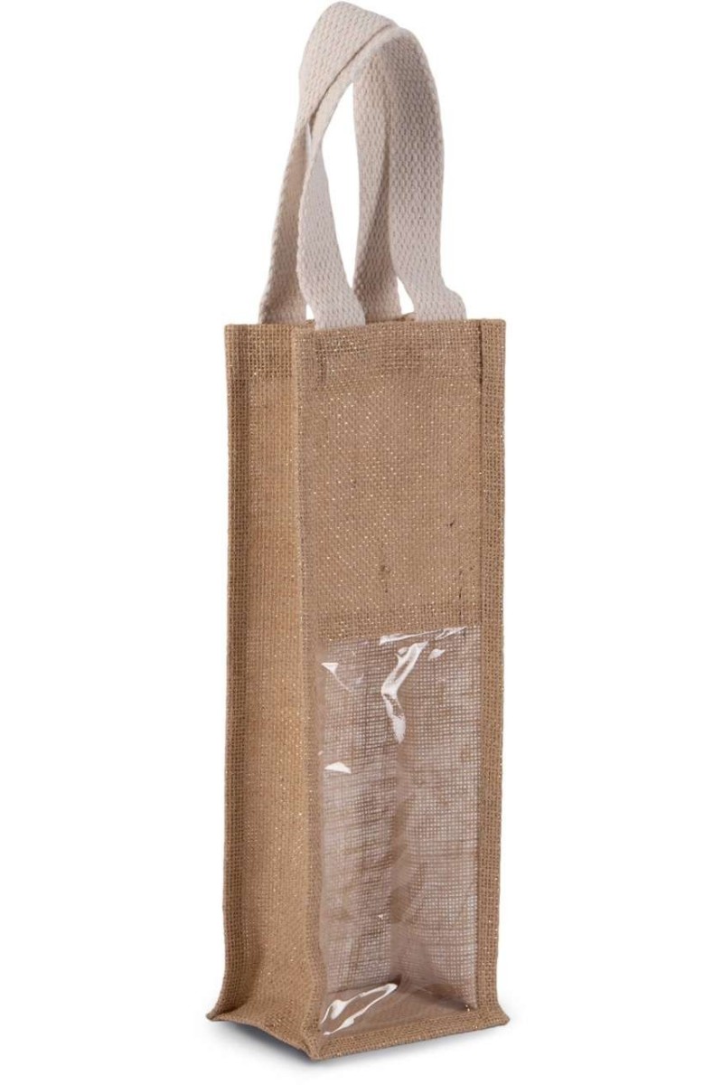 JUTE BOTTLE BAG