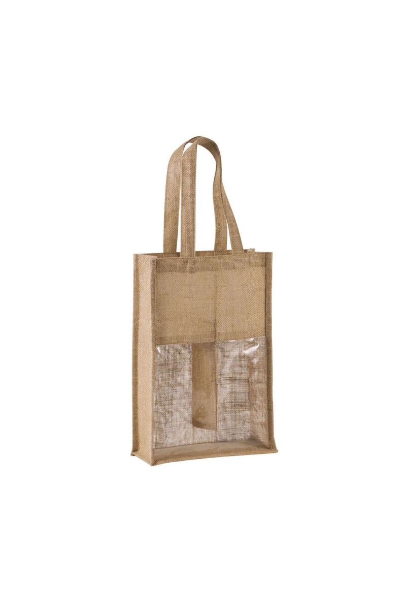 JUTE BOTTLE BAG