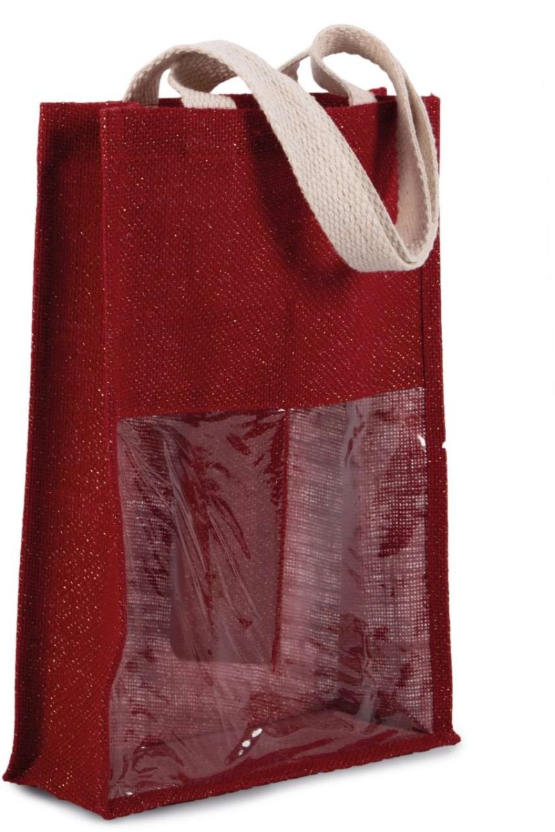 JUTE BOTTLE BAG