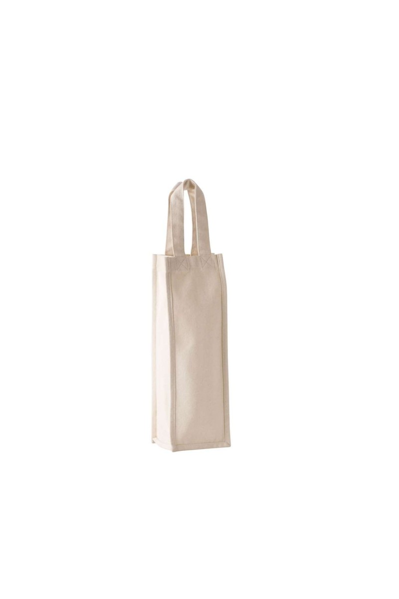 COTTON CANVAS BOTTLE BAG