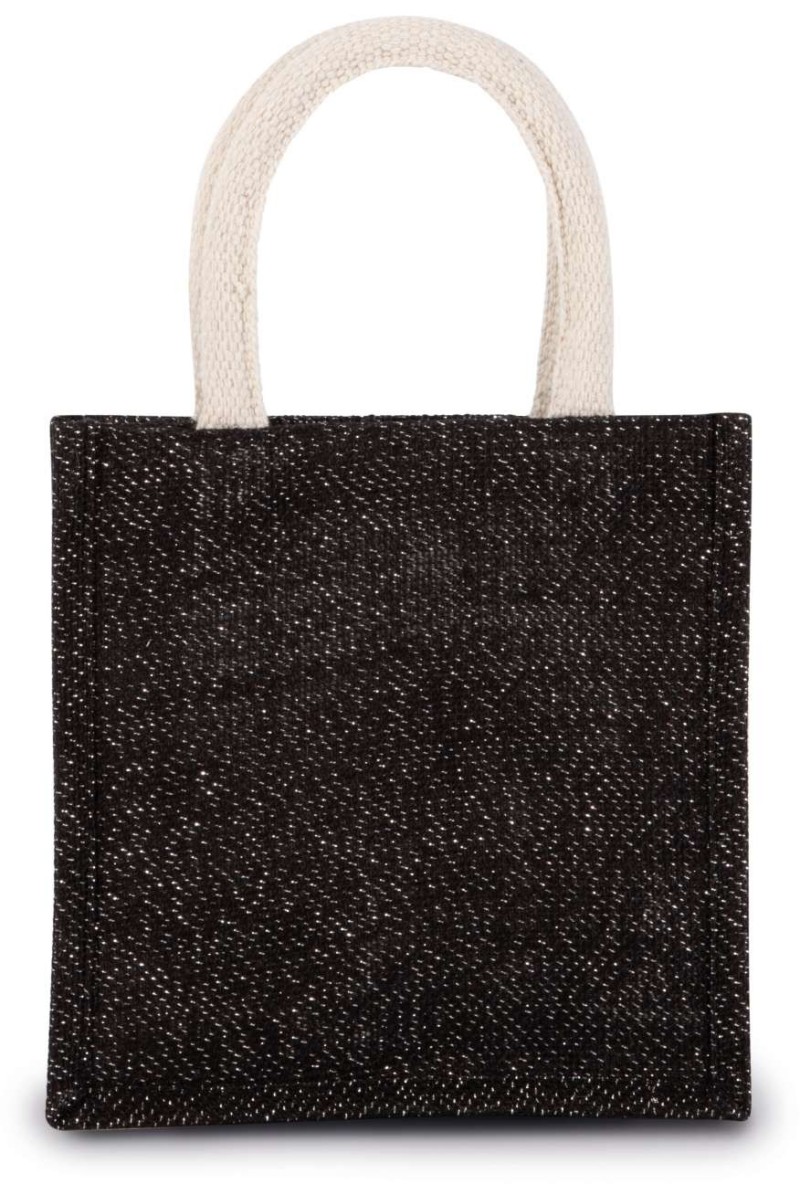 JUTE CANVAS TOTE - SMALL