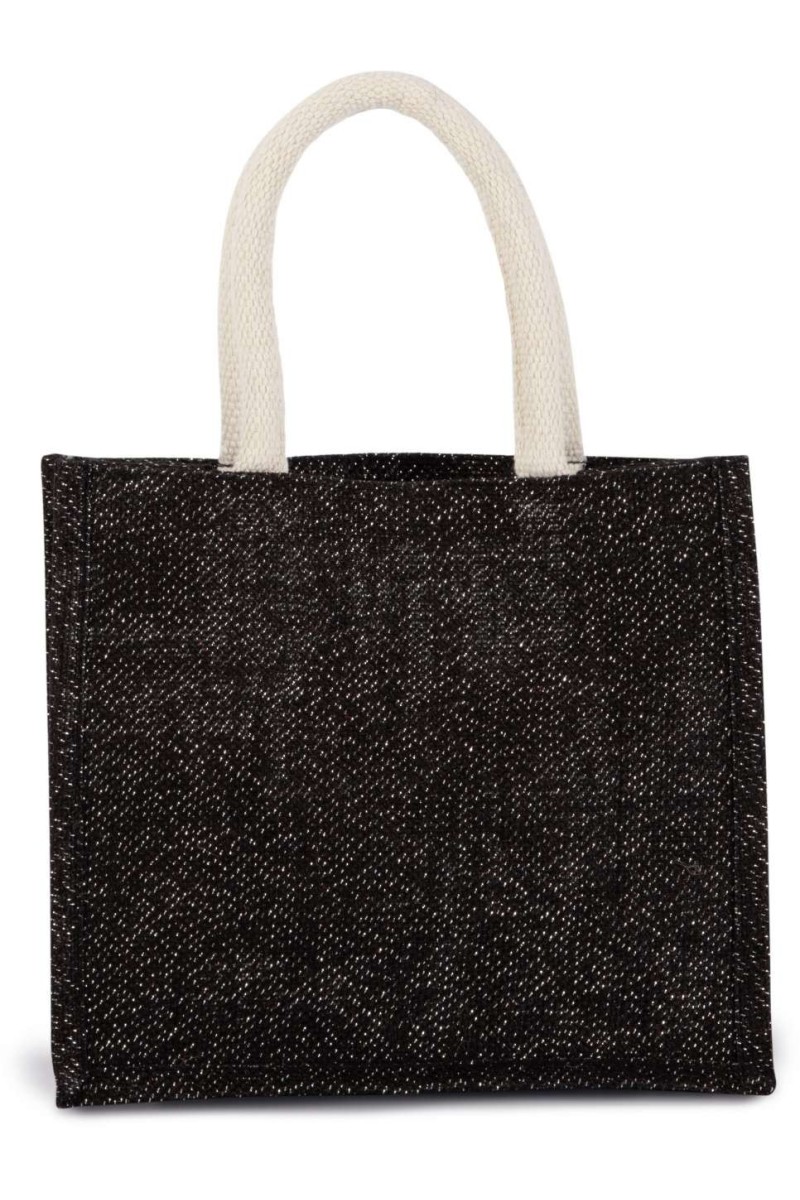 JUTE CANVAS TOTE - MEDIUM