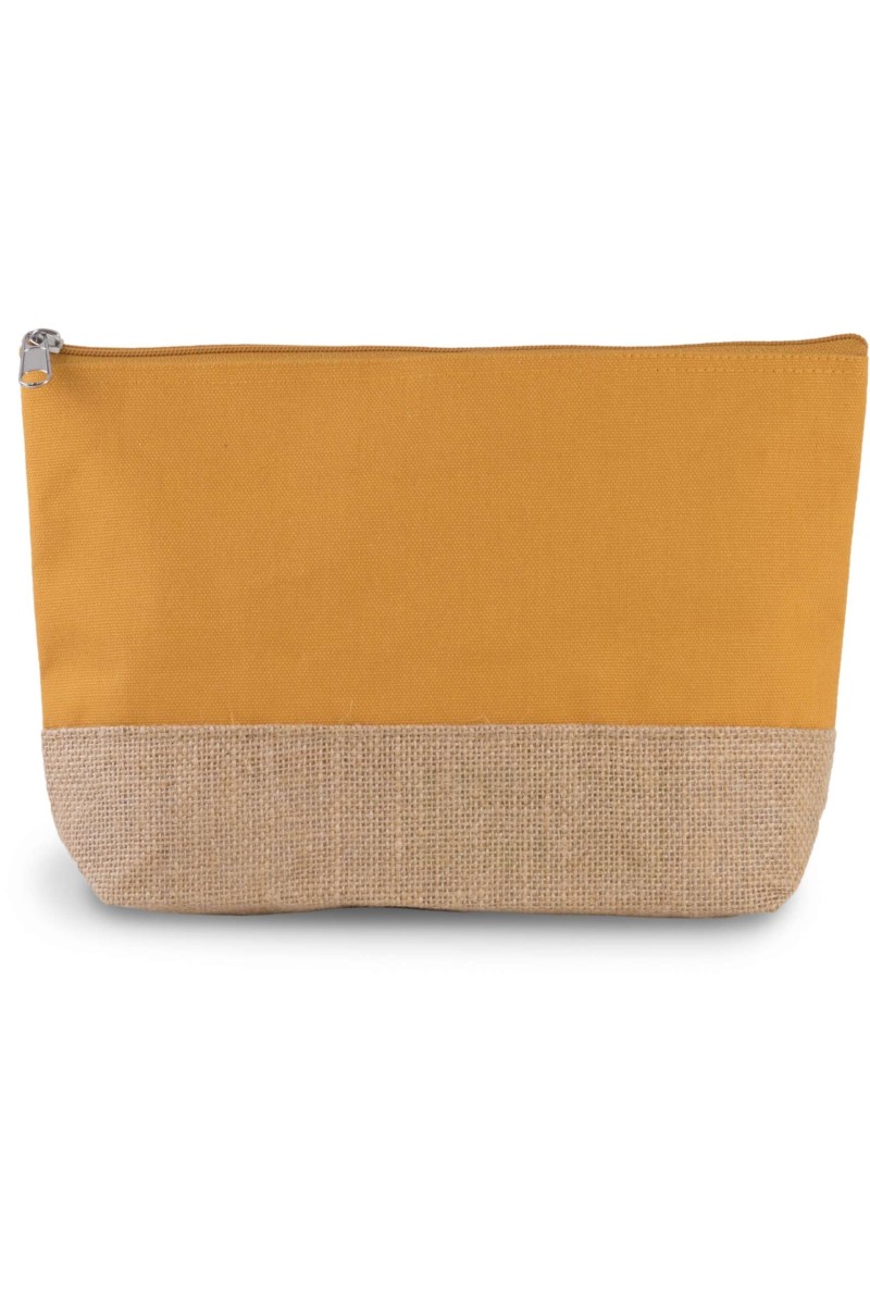 CANVAS & JUTE POUCH