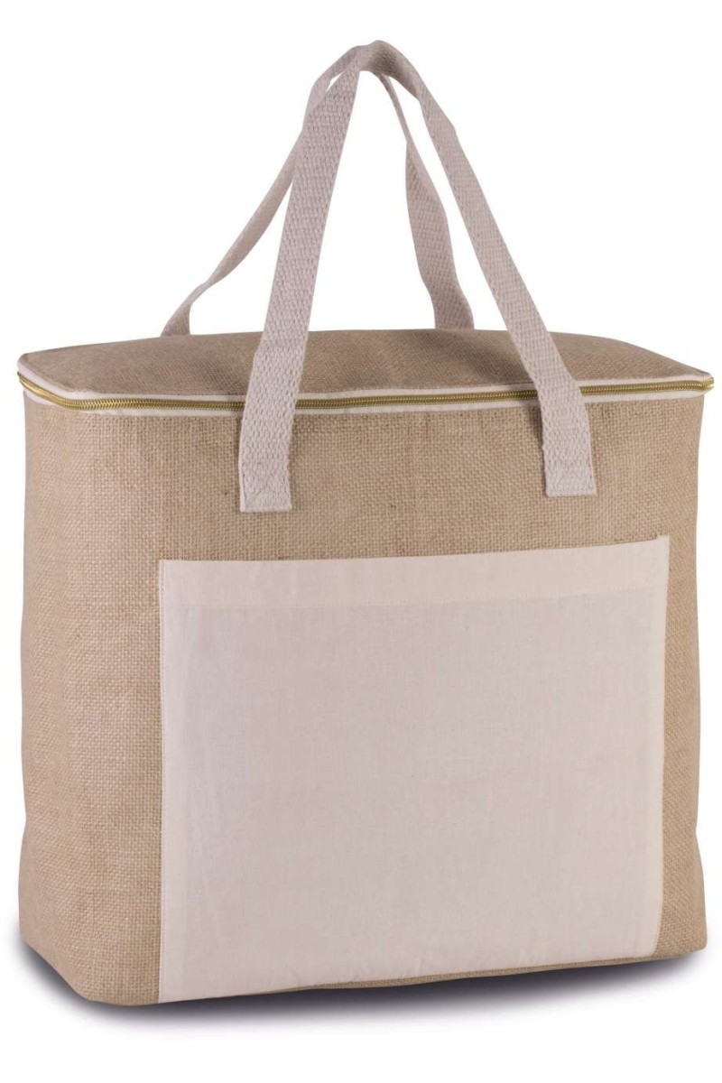 JUTE COOL BAG - LARGE SIZE
