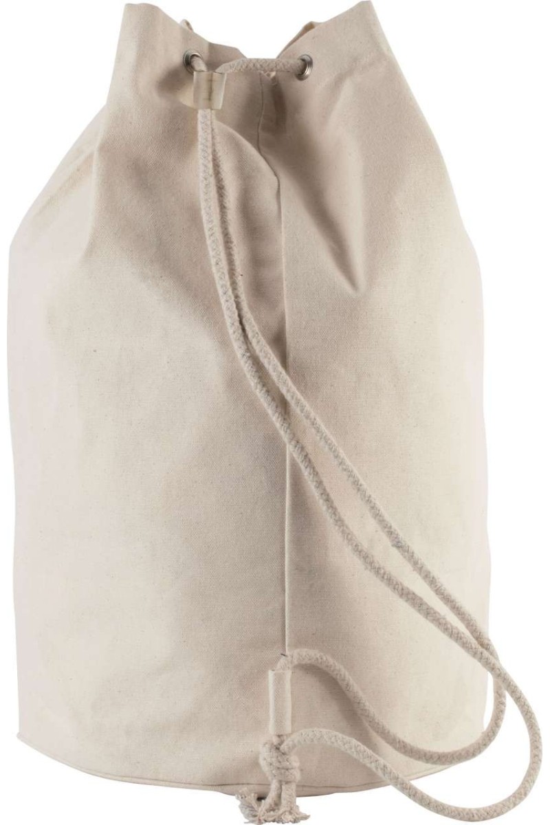 COTTON SAILOR-STYLE BAG WITH DRAWSTRING