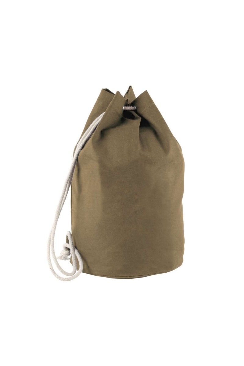 COTTON SAILOR-STYLE BAG WITH DRAWSTRING
