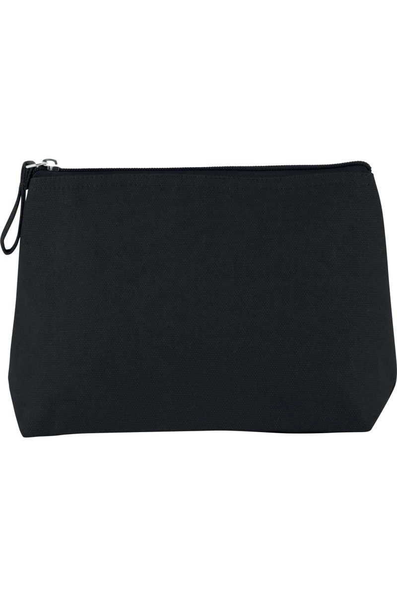 TOILETRY BAG IN COTTON CANVAS