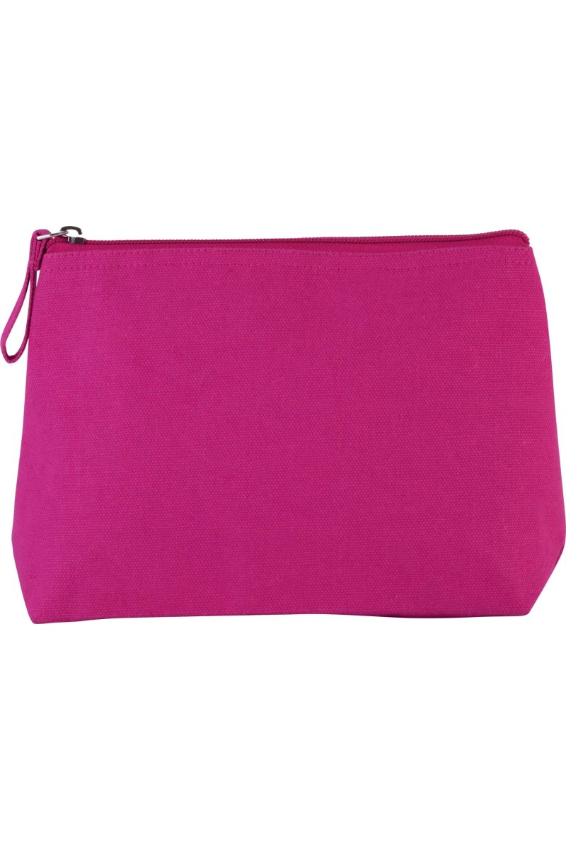 TOILETRY BAG IN COTTON CANVAS