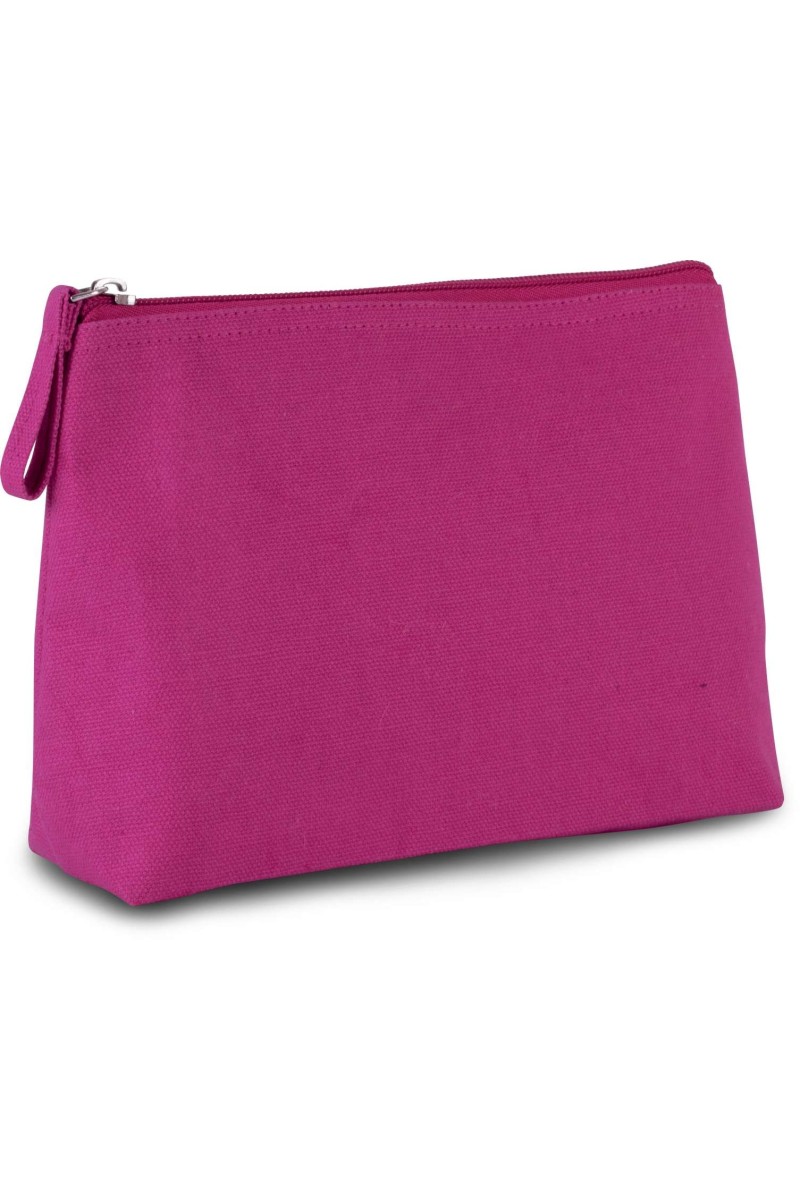 TOILETRY BAG IN COTTON CANVAS